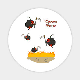 Carolina Reaper Pepper Lover Design Magnet